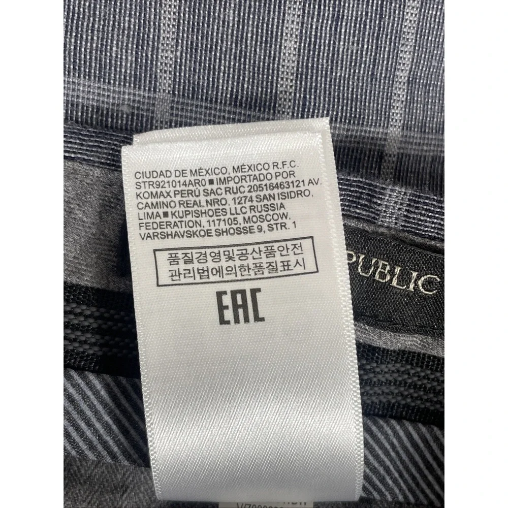 Banana Republic Slim Fit‎ Stretch Pants Mens Size 34x32 Linen Office Career